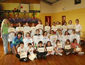 Ballinskelligs language camp gruop